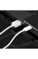 WUYA USB Ladegerät und iPhone Ladekabel 1M 4-Pack für Kabel schnell USB Datenkabel/Netzteil/Ladeset/Ladeadapter für iPhone XS XS Max XR X 8 8 Plus 7 7 Plus 6s 6s Plus 6 6 Plus SE 5s 5c 5 - Weiß