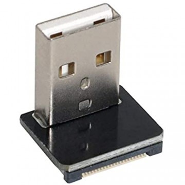 Cablecc CYFPV USB2.0 Micro-USB USB-C-Buchse Buchse für FPV HDTV Multikopter-Luftaufnahmen (USB2.0-UP Angle)