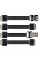 Cablecc CYFPV USB2.0 Micro-USB USB-C-Buchse Buchse für FPV HDTV Multikopter-Luftaufnahmen (USB2.0-UP Angle)