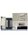 Cablecc CYFPV USB2.0 Micro-USB USB-C-Buchse Buchse für FPV HDTV Multikopter-Luftaufnahmen (USB2.0-Female)