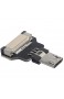 Cablecc CYFPV USB2.0 Micro-USB USB-C-Buchse Buchse für FPV HDTV Multikopter-Luftaufnahmen (MicroUSB-Male)