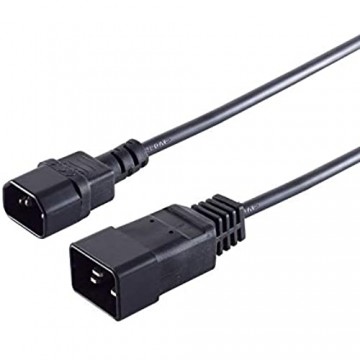 Kabelbude.eu Kaltgeräteverlängerung C20-C19 16 A 3x1 5mm² 5m