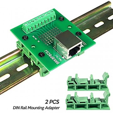 RJ-45/8P8C to Screw Terminal Adaptor Connector Breakoutout Board for Ethernet DMX-512 RS-485 RS-422 RS-232