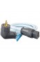 Supra Cables LoRad 2.5 MK II CS-EU-16 / A Netzkabel mit Winkelstecker 1.50m