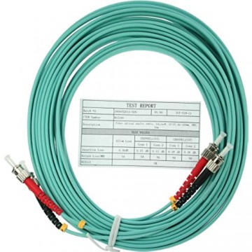 InLine 81502O LWL Duplex Kabel ST/ST 50/125µm OM3 2m