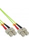 InLine 83503Q LWL Duplex Kabel SC/SC 50/125µm OM5 3m