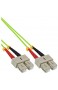 InLine 83505Q LWL Duplex Kabel SC/SC 50/125µm OM5 5m