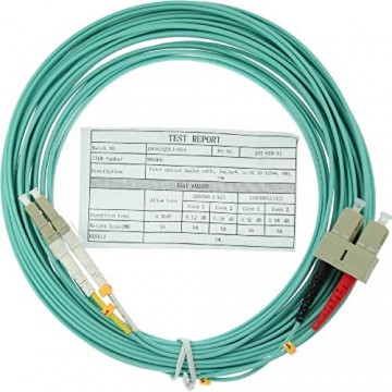 InLine 88643O LWL Duplex Kabel LC/SC 50/125µm OM3 3m