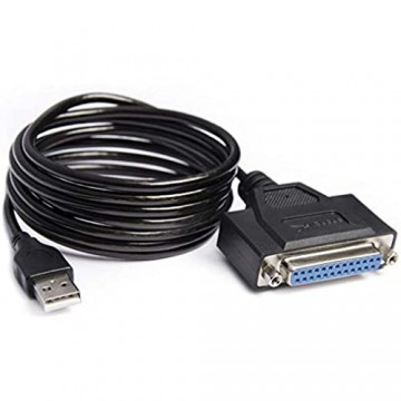 Sabrent CB-1284 Paralleldruckerkabel USB 2.0 auf DB25 IEEE-1284 (CB-1284)