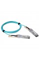 TRANSUTON 100G QSFP28 AOC Kabel kompatibel mit Cisco QSFP-100G-AOC1M 100GBASE QSFP28 auf QSFP28 aktives optisches Kabel (1 m)
