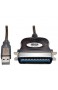 Tripp Lite U206-006-R Druckerkabel (USB-A auf Centronics 36 m)