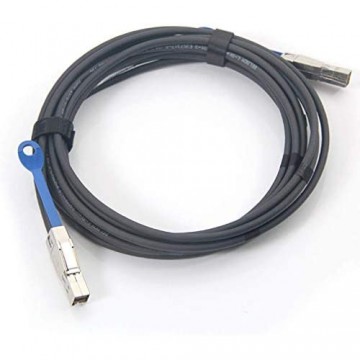 10Gtek® Mini SAS Kabel SFF-8644 zu SFF-8644 2-Meter External Mini SAS HD SFF-8644 to SFF-8644 Cable MEHRWEG