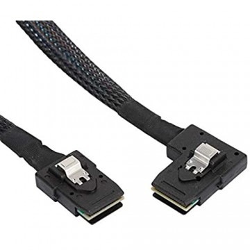 AMONIDA SAS 36P-Festplattenkabel Flexibles Festplattenkabel Mini-SAS-Leitung Praktisch für stabile Verbindung