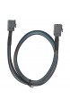 Annadue Adapterkabel eingebautes Mini HD36P-Konverterkabel geflochten in Nylon für Switch Server(0.5 Meters)