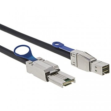 CableCreation 1 m externes HD Mini SAS SFF-8644 auf SFF-8088 Kabel 1 m Schwarz