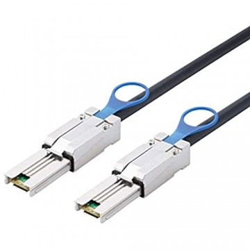 CableCreation Externe Mini SAS 26pin (SFF-8088)-Stecker auf Mini SAS 26 (SFF-8088) Stecker Kabel 1 0 m Â & # € ¦ Mini SAS 8088 to Mini SAS 8088 2m