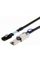 CableCreation SFF-8088 Externer Mini-SAS-Stecker 26-polig zu SFF-8087 internem Mini-SAS-Stecker-Kabel 36-polig 1 m