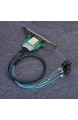 Hopcd Mini SAS-Rückwärtskabel 0 8 m Mini SAS 26PIN-Buchse SATA-Kabel Buchse auf 4 x SATA-Hardwaredatenkabel für Server Switches Computer