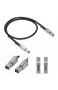 MINISAS-Kabel FF-8644-Kabel versilberter Kupferdraht 4 Kanäle AIQ-YP19038 Hochwertiges 1M / 3 3Ft für die Datenübertragung Raid Disk Array