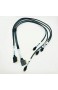 Miwaimao SAS Cable SFF-8654 to 4X SFF-8654 74Pin to 4X 38Pin 01KN140 for Lenovo R590 Motherboard 12x3.5 HDD Backplane Cord NVME SSD Cable