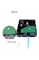 Nrpfell SAS Kabel Hoch Wertiges SATA 3 6 Gbit/S 6 Hoch Geschwindigkeits Daten Kabel für Serielle AnschlüSse für Server 6 AnschlüSse/Set 1 M