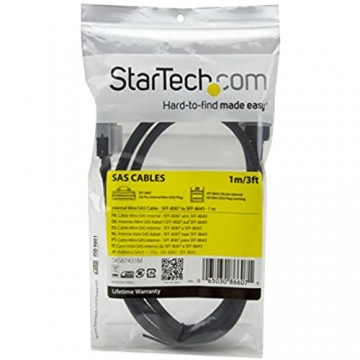 StarTech.com Internes Mini-SAS Kabel SFF-8087 zu SFF-8643 Mini SAS auf Mini SAS 1m