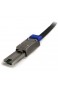 StarTech.com SAS Kabel extern SFF-8088 to SFF-8088 Mini SAS Kabel (26pin) 1m Anschlusskabel 2 x SFF-8088 (26pin Mini SAS) Plug