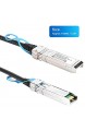 Tonysa 25G SFF-8402 bis SFF-8402 DAC-Kabel für Cloud Computing Rechenzentren Server unbemannte Fahrzeuge Einkanaliger Kupferdraht mit hoher Geschwindigkeit und hoher Geschwindigkeit(1M)