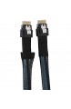 Yoidesu Mini-SAS-Kabel 38-poliges SAS-Kabel von SFF-8654 zu SFF-8654 Server-HDD-Datenübertragungskabel (1M)