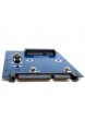 CableCC Slim Type Mini PCI-E mSATA SSD auf 2 5 Zoll SATA 3.0 22pin HDD Adapter Festplatte PCBA