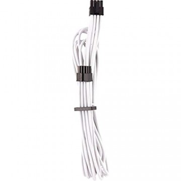 Corsair Premium Sleeved Netzteil EPS12V/ATX12V-Kabel Typ4 (Generation 4-Serie) Weiß