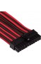 Corsair Premium Sleeved Netzteil Pro-Kabel-Set Typ4 (Generation 4-Serie) Rot/Schwarz