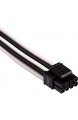 Corsair Premium Sleeved Netzteil Pro-Kabel-Set Typ4 (Generation 4-Serie) Weiß/Schwarz