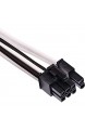 Corsair Premium Sleeved Netzteil Pro-Kabel-Set Typ4 (Generation 4-Serie) Weiß/Schwarz