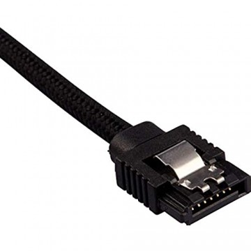 Corsair Premium Sleeved SATA 3 Kabel (6Gbps 60 cm) Schwarz