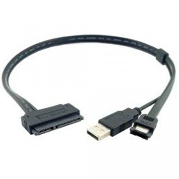 CY 2 5 Zoll Festplatte SATA 22 Pin auf Esata Daten + USB-Stromkabel 50 cm