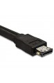 CY eSATAp ESATA USB 2.0 Combo auf 22pin SATA Kabel für 2 5/3 5 Zoll Festplatte 50 cm