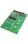 CY Kombinierte Mini-PCI-E-2-Lane-M.2- und mSATA-SSD-zu-SATA-3.0-Adapterplatine