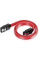 deleyCON SATA 3 Kabel Set 2X SATA III Kabel mit Stecker Gerade + Y Strom Adapter Kabel - SSD HDD Festplatte