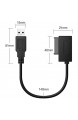 EasyULT Adapter Kabel USB 3.0 auf SATA 7 + 6 13Pin Laufwerksleitung Für Laptop CD DVD Rom Optisches Laufwer