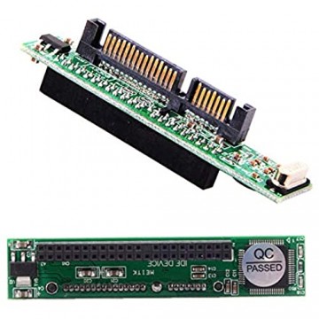 IDE-Adapter für Laptops und 6 35 cm (2 5 Zoll) Festplatte 44-Pin auf SATA-Buchse