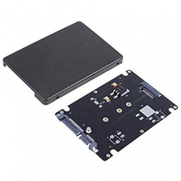 KDOI M.2 NGFF (SATA) SSD auf 2 5-Zoll-SATA-Adapterkarte 8 mm Dickes Gehäuse