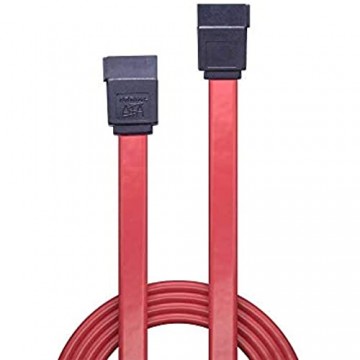 LINDY 33324 Internes SATA III Kabel 0 5m schwarz/rot