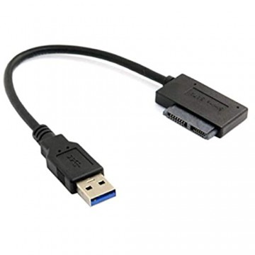 Robber USB 3.0 Bis 7 + 6 13Pin Slimline Sata Laptop Cd/DVD Rom Adapterkabel Für Optisches Laufwerk