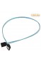 SATA III Kabel CableCreation SATA III-Kabel Einbausteckverbinder [5-Pack] 8-inch SATA III 6Gbit/s 7 Pin Buchse mit abgewinkeltem Buchsenstecker Datenkabel mit Verriegelung 0.45m blau