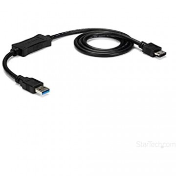 StarTech.com 80cm USB 3.0 auf eSATA Festplatten / HDD / SSD / ODD Kabel - S-ATA 6Gb/s Adapterkabel
