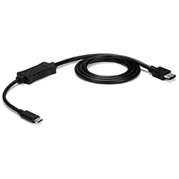 StarTech.com USB-C auf eSATA Kabel - für externe Speichergeräte mit HDD / SDD / ODD - USB 3.0 zu eSATA (5Gbit/s) - 1m