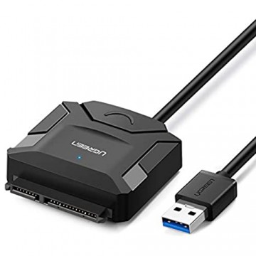 UGREEN USB 3.0 auf SATA Adapter UASP USB SATA Konverter USB 3.0 auf SATA Kabel für 2 5 SATA I II III Festplatten SSD