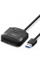 UGREEN USB 3.0 auf SATA Adapter UASP USB SATA Konverter USB 3.0 auf SATA Kabel für 2 5" SATA I II III Festplatten SSD