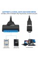 Yizhet USB 3.0 Type C zu SATA Adapter Kabel USB 3.0 Zu SATA Adapter USB 3.0/Type-C zu SSD/2 5\'\' SATA-Festplatten Adapter USB 3.0 auf 2 5 SATA III SSD Festplatte Adapter (Unterstützt UASP SATA III)